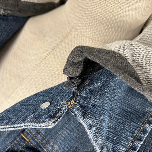 Guess hooded denim jacket S - Picture 4 of 11